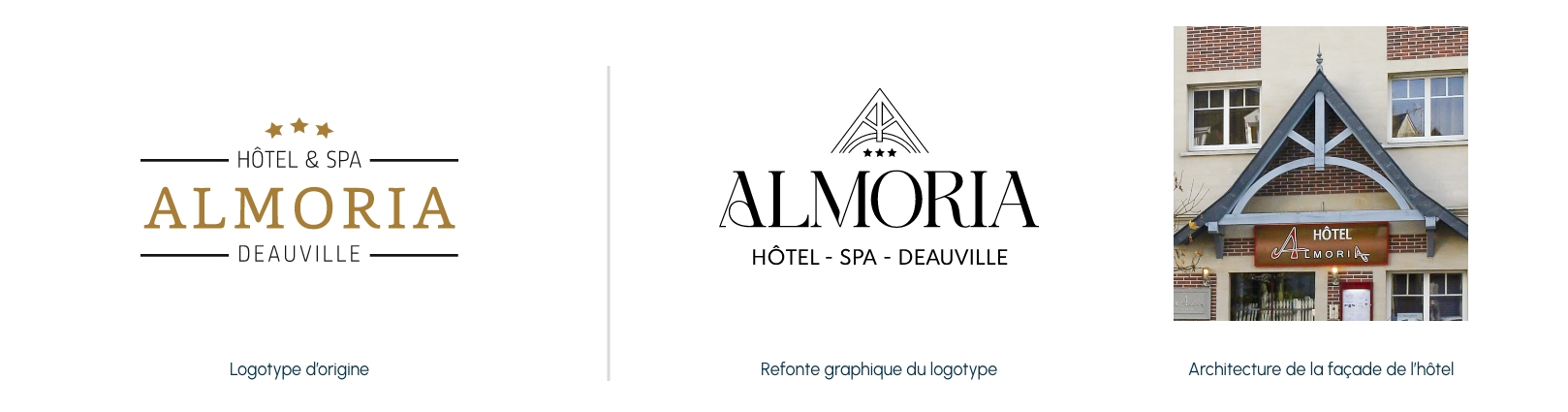 Almoria hôtel Spa Deauville logo refonte